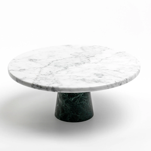 Support à gâteau en marbre, présentoir à cupcakes et desserts avec dôme en acrylique, décoration pour hôtels et restaurants - Product Image 6