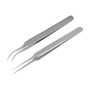 Pince à épiler en acier inoxydable ultra-légère, instruments chirurgicaux certifiés CE, classe II, norme allemande, utilisation manuelle en milieu hospitalier et clinique - Product Image 1