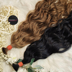 Extensiones de Cabello Virgen Vietnamita 100% Natural, Largo y Liso, con Cutícula Completa, Rubio, Venta al Por Mayor de Fábrica - Product Image 1