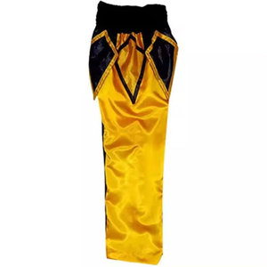 Pantalon de kick-boxing professionnel avec logo sur le devant, respirant, séchage rapide, léger, 100% polyester, personnalisable pour l'entraînement - Product Image 3