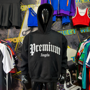 Sudadera con capucha y cremallera para hombre y pantalones deportivos de pierna recta, conjunto deportivo informal con logotipo personalizado - Product Image 2