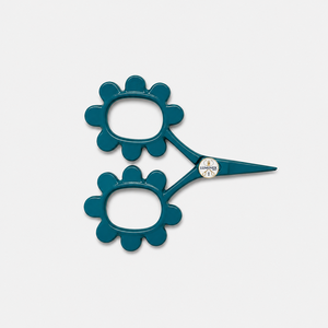 Ciseaux à broder Putford White Small Two-Tone Circle Mini pour droitiers avec lame en acier inoxydable et manche en plastique - Product Image 3