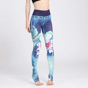 Leggings de Yoga de Cintura Alta para Mujer, de Spandex y Poliéster, Secado Rápido, Transpirables, Ecológicos, Ajuste Personalizado - Product Image 4