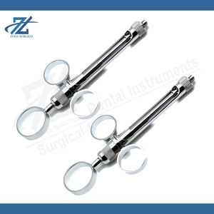 Jeringa Dental Manual Autoaspirante de Acero Inoxidable Zoha Surgico, Agarre Ergonómico, Certificación CE, Seguridad Clase I, 1 Año de Garantía - Product Image 3