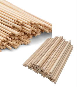 Solid Wood Rod Stick for Mop Broom Handle Curtain Pole Flag Staff Durable Wooden Support for Construction Repair Home Projects - Product Image 1