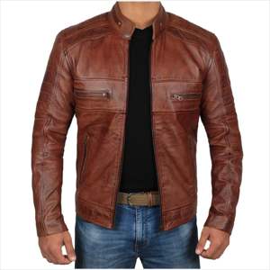 Servicios de Logotipo Personalizado OEM ODM, Chaqueta de Cuero para Hombre, Chaquetas de Cuero Masculinas, Chaqueta de Cuero Casual de Alta Demanda para Hombre - Product Image 6