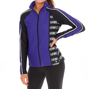 Ensemble de survêtement personnalisé sublimé pour cheerleading, veste de réchauffement, tenue d'entraînement pour majorettes, gymnastique, danse, équipes sportives - Product Image 1