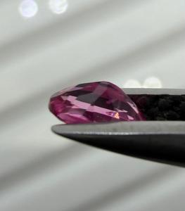 Shamim Gems - Gemas de Espinela Natural Mahenge, Corte Ovalado de 3x5 mm, Color Rosa, Certificadas, para Joyería Fina, Anillos, Colgantes, 7 Piezas - Product Image 6