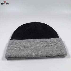 Hot Selling Professional High Quality 100% Cotton Fleece Beanie Caps Custom Color Breathable Waterproof Unisex - Product Image 3