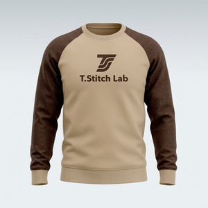เสื้อสเวตเชิ้ตคอกลมผู้ชาย แขนยาว แห้งเร็ว ทรงปกติ สไตล์สตรีทแวร์ ใส่ได้ในฤดูหนาว รับสกรีนโลโก้ ขายดี - Product Image 3
