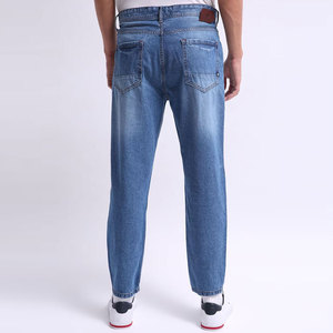 Pantalon en jean pour homme à séchage rapide, léger et coupe droite, en coton, prix bas, haute qualité - Product Image 3