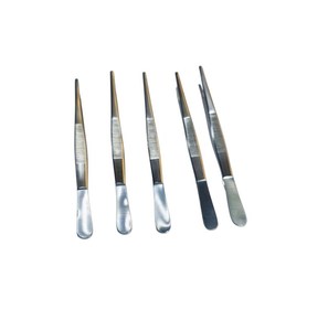 Altomme Instruments, 2 Juegos de Pinzas de Cocina de Acero Inoxidable Hechas a Mano, 5 Piezas, para Hornear, Decorar y Emplatar Alimentos - Product Image 6