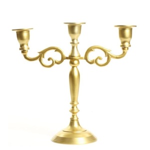 Metal <b>Black</b> Candle Holder Unique Design Dining Room Aluminium Candle Holder Holiday Decoration Christmas Centerpiece Customized - Product Image 5