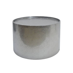 Antique <b>Silver</b> Metal Hammered Round <b>Coffee</b> <b>Table</b> Contemporary Handmade For Home Hotel Villas Living Area Decor Furniture - Product Image 1