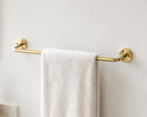 Wholesale brass Metal Towel Stand Rack for Bathroom Beverage Organizer with Multi-Bar Hanging <b>Storage</b> Waterproof - Product Image 1