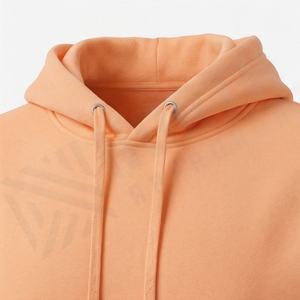 Cotton Blend Hooded Jackets <b>Zip</b> <b>Up</b> Custom Embroidery Anti Shrink Knitted Printed Students Workers Athletes OEM Production Supply - Product Image 4