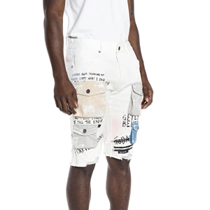 Los Mejores Pantalones Cortos de Mezclilla para Hombre, Diseño Moderno y Elegante, Precio al por Mayor, MOQ Bajo - Product Image 3