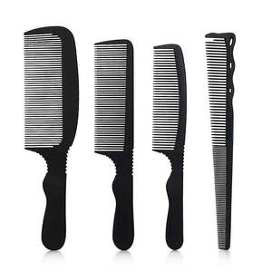 Juego de Peines Profesionales para Salón de Belleza, 4 Piezas, Peines de Plástico para Peluquería, Corte y Peinado, Diseño Clásico de Gran Tamaño - Product Image 6