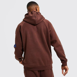 Conjunto Deportivo Vintage para Hombre, Dos Piezas, Sudadera con Capucha y Pantalones Deportivos de Manga Larga, Algodón, Ropa Deportiva Urbana, para Gimnasio, a la Moda - Product Image 6