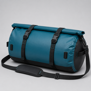 Terzo <b>Sports</b> Nylon Duffel <b>Bag</b> 30-40L Water Resistant Adjustable Strap Unisex <b>Outdoor</b> Casual Fitness <b>Bag</b> - Product Image 2