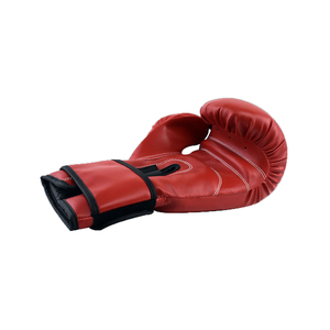 Gants de boxe de compétition en cuir PU, dernier design 2026, pour entraînement professionnel de Muay Thai, blanc et noir, faible MOQ - Product Image 4