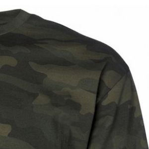 T-shirt Homme Vert Foncé à Col Rond et Manches Courtes, Imprimé Camouflage, Léger et Respirant, Idéal pour la Chasse et les Activités de Plein Air, Vente en Gros - Product Image 6
