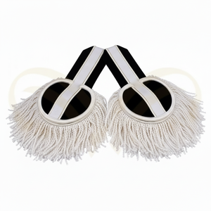 Épaulettes en viscose avec fil de broderie, fabriquées au Pakistan, accessoires d'uniforme pour équipement de défense personnelle - Product Image 4