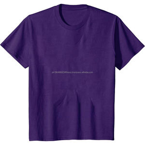 T-shirt à col rond en coton 100% personnalisé Crew Fitness, de haute qualité, imprimé fin, vierge pour votre logo de marque, t-shirt décontracté pour homme - Product Image 3