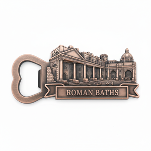 Manufacturer Custom Fine Detailed Antique Italy Zinc Alloy <b>Beer</b> Bottle Opener <b>Fridge</b> Magnet Portable Durable Classical Style - Product Image 6