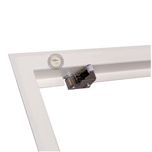 Plaque d'accès métallique à accès facile, porte d'accès en acier de haute qualité pour la maintenance des systèmes CVC, plomberie et électricité au plafond et au mur - Product Image 3