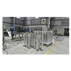 Bolardo de advertencia de acero, bolardos de advertencia de acero inoxidable, fabricación personalizada con tratamiento de superficie de acero inoxidable de Vietnam - Product Image 3