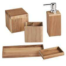 Juego de Accesorios de Baño de Madera Antigua de Lujo, Hecho a Mano, para Hotel y Hogar, con Muestra Gratis y en Oferta - Product Image 4