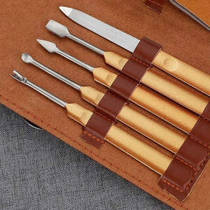 Nouvel arrivage : Kit professionnel de manucure et pédicure en acier inoxydable, étui à outils, personnalisable OEM, tendance du moment, pour usage domestique - Product Image 3