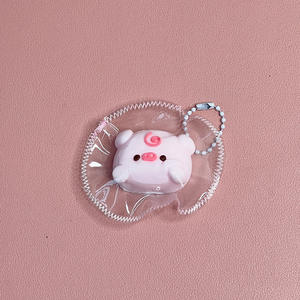 CHENXI Mini Llaveros Personalizados de Animales Blandos, Juguetes Antiestrés Taba Squishy para Niños - Product Image 2