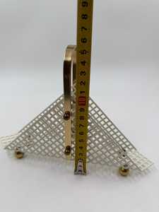 Porte-serviettes / porte-lettres style Atelier de Vienne en métal estampé Art Déco - Product Image 2