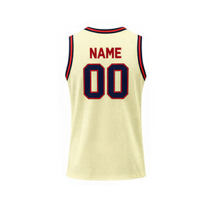 เสื้อบาสเก็ตบอลแบบยูนิเซ็กซ์สั่งทำพิเศษ OEM ระบายอากาศได้ดี แห้งเร็ว ใส่ได้สองด้าน ไซส์ใหญ่ ป้องกันแบคทีเรีย ซึมซับเหงื่อ - Product Image 2