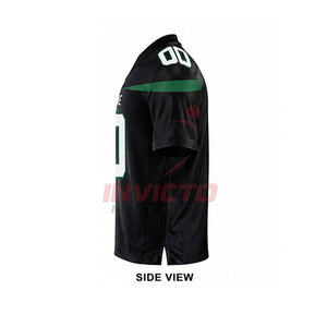 Maillot de football personnalisé avec logo imprimé, tissu polyester doux, design de maillot de football pour supporters, faible MOQ - Product Image 3