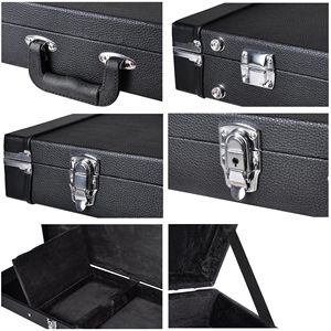 Custodia Rigida Nera Portatile per Chitarra Elettrica Standard, Borsa per Chitarre Elettriche Senza Spedizione nei Fine Settimana - Product Image 5