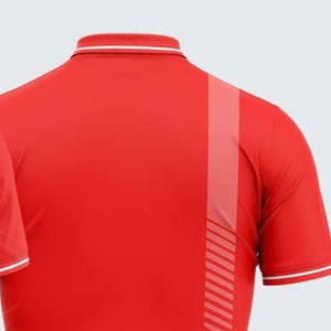 Polo de luxe haut de gamme pour hommes, production OEM, polos respirants en maille, vêtements de sport, usine - Product Image 5