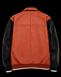 Nouvelle veste universitaire en jean déchiré et délavé pour homme, respirante, couleur unie, col rabattu en cuir, poches boutonnées, automne - Product Image 2
