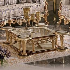 Juego de Sofás Seccionales de Madera Tradicional de Lujo y Duraderos en Oferta para Sala de Estar de Apartamento, Estilo Amangiri, Indonesia - Product Image 2