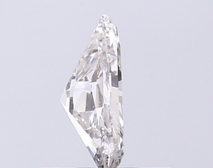Pierre taillée en demi-lune de haute qualité pour bijoux fins sur mesure, magnifique diamant demi-lune de 0,67 carat, clarté VS1, très bonne finition. - Product Image 4
