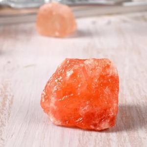 เกลือหิมาลัยสีส้มธรรมชาติ 1/3/5/8 ออนซ์ หินดิบ เกลือสีส้มธรรมชาติ ควอตซ์รูปทรงไม่สม่ำเสมอ หินเกลือสีส้มตกแต่งบ้าน ของขวัญ - Product Image 6