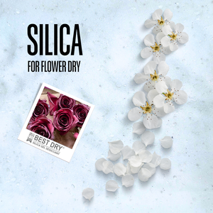 Poudre de gel de silice pour séchage des fleurs 1000g - Absorbeur d'humidité de qualité supérieure pour une conservation durable, naturelle et sûre des fleurs fraîches - Product Image 5