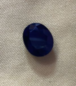 Zafiro Azul Natural Neelam - 5.87 quilates |   Gema de Zafiro Azul Certificada para Anillo y Colgante - Product Image 3