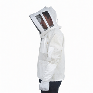 Chaqueta de Apicultura Impermeable de Poliéster de 3 Capas Premium, Totalmente Protegida, Alta Visibilidad, Alta Ventilación, Traje de Apicultor para - Product Image 6