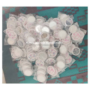 กระจกฝังหินอ่อนพร้อมเปลือกหอยมุกสำหรับเป็นของขวัญของตกแต่งบ้าน - Product Image 6