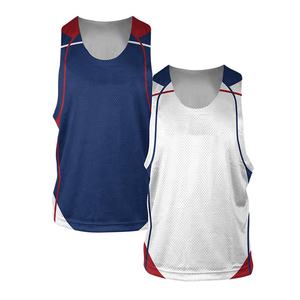 Diseño Lacrosse Pinnies Cool Max Malla transpirable XXL Sublimado Reversible College Team Pinnie Tallas grandes Característica - Product Image 5