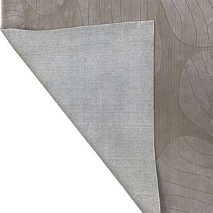 Luxury Minimalist Leaf Design Handloom Carpet Soft <b>Floor</b> Area Rug Anti Slip Modern Rug for Living Room Bedroom Office Hotel - Product Image 4