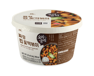 [AM] Yori Goongri Jjajang Flower Tteokbokki, Pastel de Arroz Coreano Instantáneo en Vaso, Snack de Pastel de Arroz, Suministro al por Mayor - Product Image 1